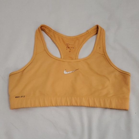 Nike Women's XL Dri-FIT Sports Bra - Mustard Yellow 🌏5/$10🌏 - Picture 1 of 5